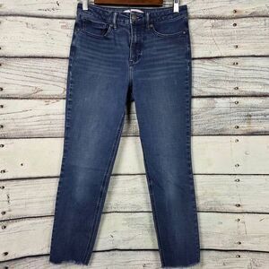 LC Lauren Conrad High Rise Skinny Ankle Jeans 6